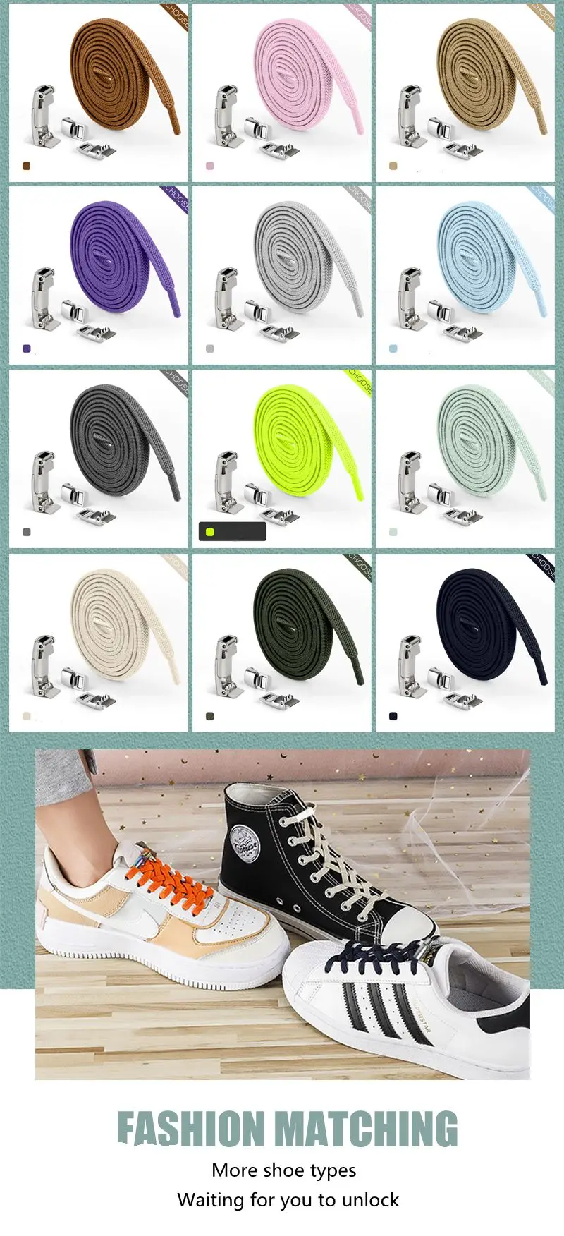 New Upgrade Magnetic Buckle Latex Rubber Band Elastic Laces Sneakers Laces Without Tying Kid and Adults Are Available Shelaces New Upgrade Magnetic Buckle Latex Rubber Band Elastic Laces Sneakers Laces Without Tying Kid and Adults Are Available Shelaces