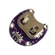 1 шт. Новое высокое качество LilyPad монета гнездо для батареек-таблеток CR2032 крепление для аккумулятора модуль LilyPad монета гнездо для батареек-таблеток