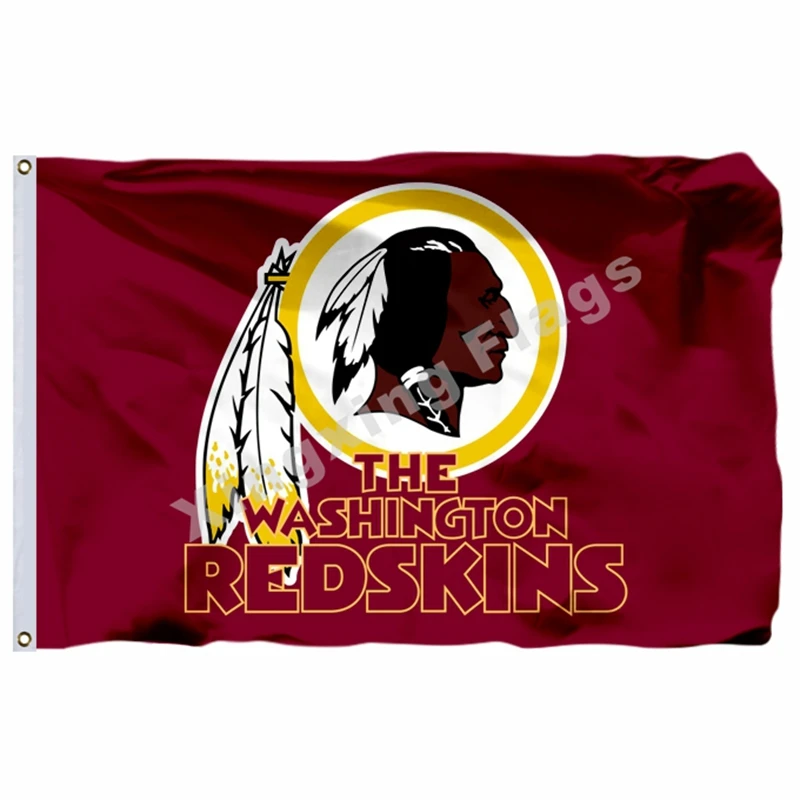 Washington Redskins нации 3ft X 5ft полиэстер баннер летающие Размеры № 4 90X150 см Изготовленный На Заказ Флаг - Цвет: F3