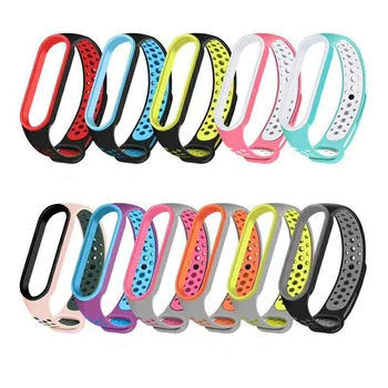 

For Mi Band 5 Strap Bracelet wrist wach xiomi Mi band5 accessories smart brtacelet sport Silicone Strap for Xiaomi mi band 5