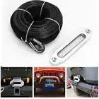 30 м X 9,5 мм автомобильный буксировочный трос синтетический трос кабель 7,5 тонн/16500lbs для транспортного средства тяжелого внедорожника восстановления дороги металлические крючки - 2 30 м X 9,5 мм автомобильный буксировочный трос синтетический трос кабель 7,5 тонн/16500lbs для транспортного средства тяжелого внедорожника восстановления дороги металлические крючки - 2