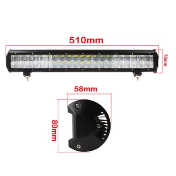 

42 LED 29400LM 294W 20Inch Bar 5D Lens Combo Beam Car ATV 4WD Work Light