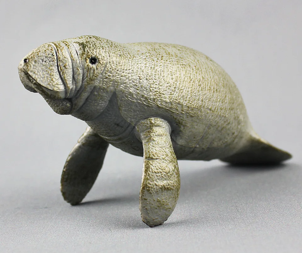 Пересечение границы поставки товаров модель морские организмы большой Manatee океаны модели животных пластиковые детские игрушки