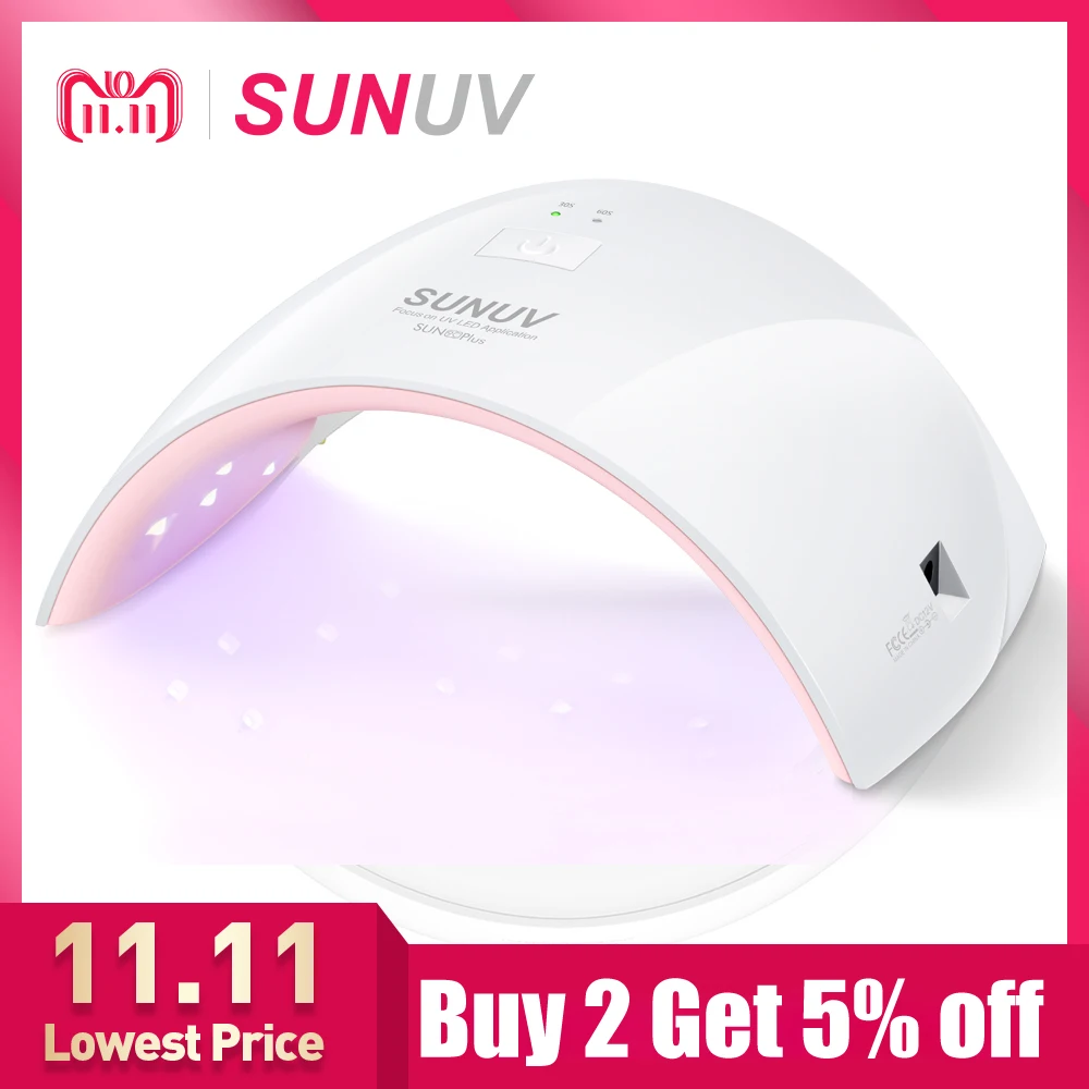 

UVLED SUN9 Series 24W Professional UV LED Lamp Nail Dryer Polish Machine for Curing Nail Gel Art Tool