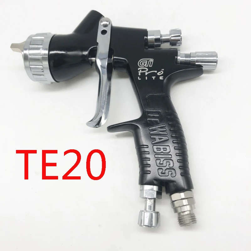 Gti Pro пистолет-распылитель TE10/TE20/T110 1,3/1,8 мм HVLP безвоздушный распылитель краски автомобиля Аэрограф инструмент на водной основе высокое качество