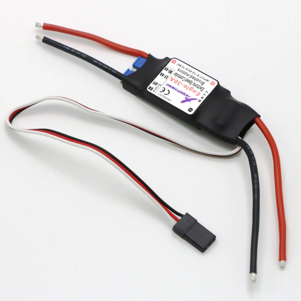 30A RC Brushless Motor Electric Speed Controller ESC 3A UBEC with XT60 &  3.5mm Bullet Plugs