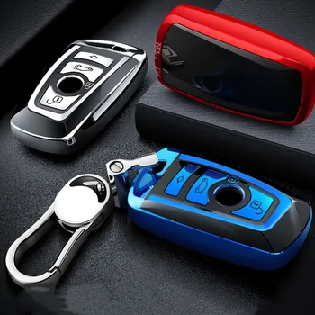 Cover chiate/telecomando per La Nuova Bmw 1 3 4 5 6 7 Serie f10 F20 F30 G30 E60 E90 E46 Accessori 4 Cover chiate/telecomando per La Nuova Bmw 1 3 4 5 6 7 Serie f10 F20 F30 G30 E60 E90 E46 Accessori - Auto Styling Auto In Fibra di Carbonio Copertura di Chiave Borsette Caso Per La Nuova