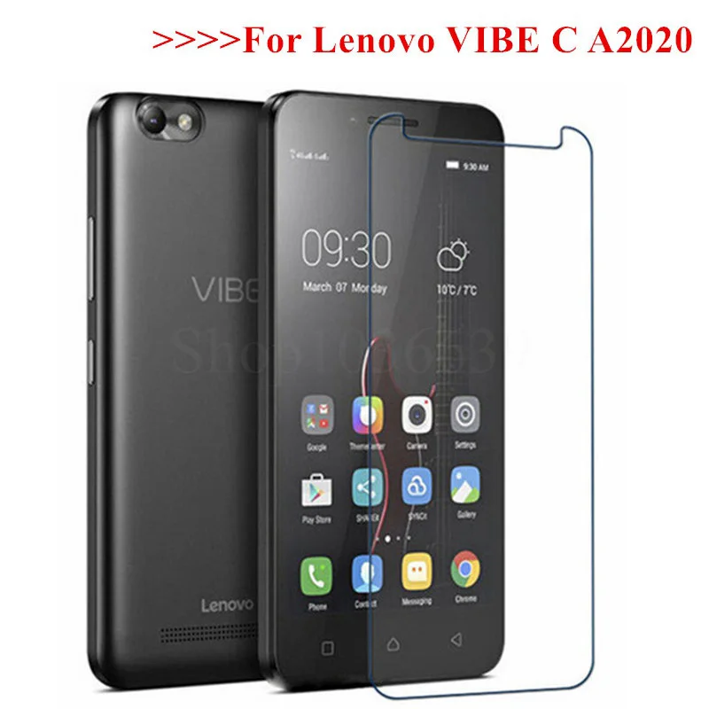 Закаленное стекло для Lenovo Vibe C A2020 sklo защитная пленка экрана a2020a40 2020 | Мобильные