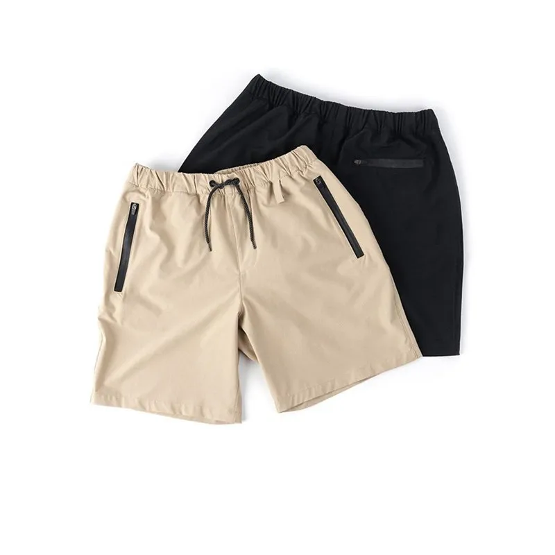 

New European and American Summer Beach Pants Fitness Stretch Breathable Running Speed Dry Exercise Five Minutes Shorts Men