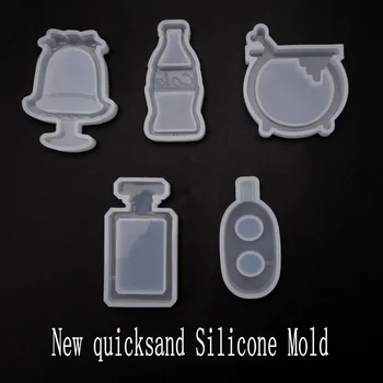 

DIY Coke Ice Cream Beverage Bottle Shaker Silicone Mold Jewelry Earrings Pendant Accessory Epoxy Resin Handmade Charms Mould Art