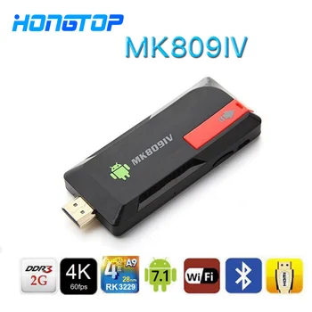 

Hot MK809IV 4K TV Dongle Android 7.1 HDR H.265 RAM 2GB RAM 8GB Bluetooth 4.0 Miracast TV Stick DLNA AirPlay Android Mini Pc