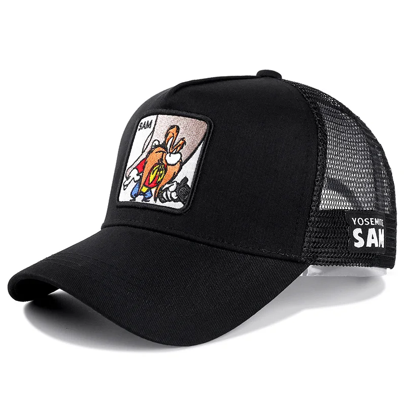 High Quality Saint Seiya Cartoon Anime Snapback Baseball Cap Men Women Hip Hop Dad Mesh Trucker Hat Dropshipping dad hat cap