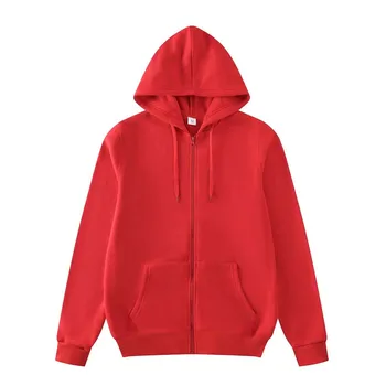 

New 2019 Plain Mens Zip Up Hoody Jacket Sweatshirt Hooded Zipper male Top Outerwear Black Gray Boutique men Free shipping