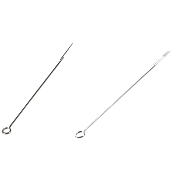 

50 Pcs Disposable Tattoo Needles Size 5RL Tattoo & 50 Pcs 9M1 Single Stack num Sterilized Tattoo Needles OTW-50-9M1