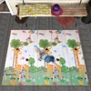 Miamumi Baby Activity Gym Foam Mat Kids Playmat Home Folding Thermal Carpet Crawling Rug Animal Alphabet Developing Children Toy 1