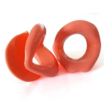 

Face Care Silicone Rubber Face Slimmer Exercise Mouth Piece Muscle Anti Wrinkle Lip Trainer Mouth Massager Beauty Tools