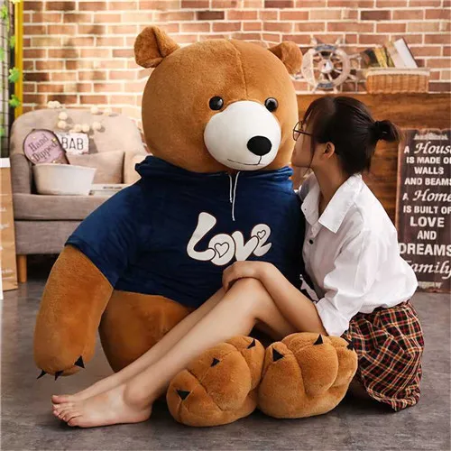 Fancytrader 67'' JUMBO Giant Stuffed Polar Bear Huge Plush LOVE Bear Toy Birthday Valentineâ€˜s Day Gift 170cm 4 Models 3 Sizes (7)