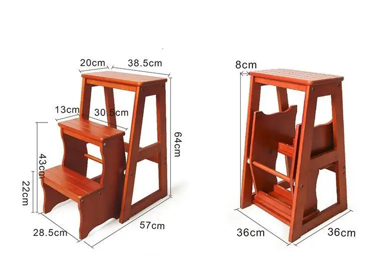 Escalon складывающийся складной стул для кухни Marches Scaletta Legno Merdiven стремянка Escabeau Escaleta ступенчатая лестница