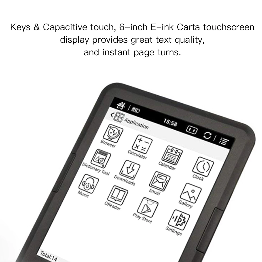 Boox C67ML cta+ " E Ink сенсорный экран Встроенный светильник Wi-Fi система Android Многоязычная электронная книга