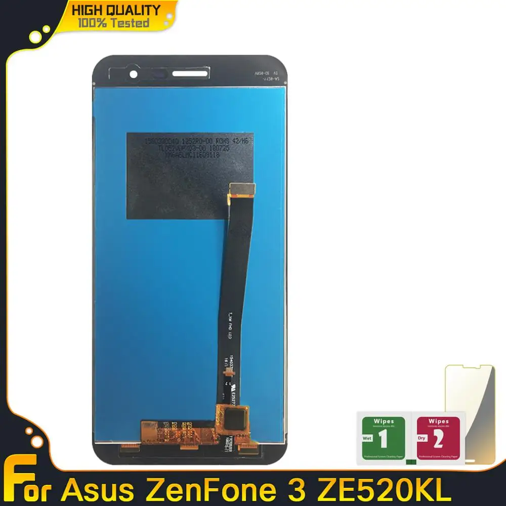 Сменные детали для Asus ZenFone 3 ZE520KL Z017D Z017DA Z017DB ЖК дисплей с дигитайзером сенсорного