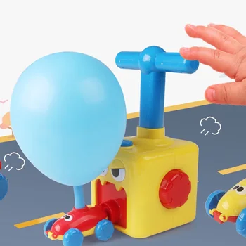 

Portable Aerodynamics For Toddlers Lightweight Durable Balloon Car Toy Intellectual Development Kids Gifts Inertial Power Fun