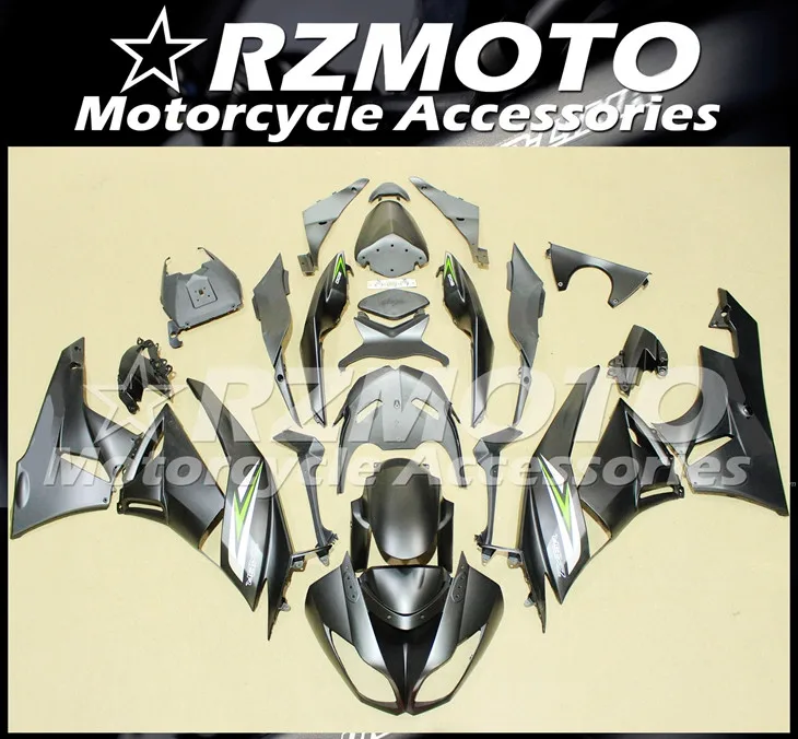 Новый ABS мотоцикл весь обтекатель комплект подходит для Kawasaki Ninja ZX-6R 636 09 10 11 12 ZX6R 2009