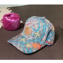 Fashion Cartoon Unisex Baseball Caps Embroidered Letter Dodgers Hat Snapback Summer Outdoor Adjustable Casual Cap Hip Hop Hats