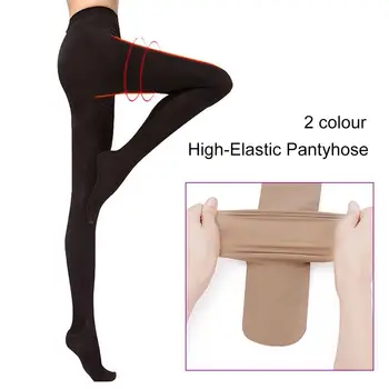 

Women' S Autumn Winter Tights High Elastic Pure Cotton Warm Thicken Tights Stockings