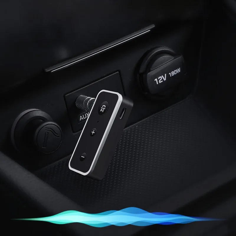 Bluetooth 5,0 беспроводной приемник адаптер стерео музыкальный аудио приемник 3,5 мм Aux гарнитура громкой связи Автомобильный bluetooth-комплект адаптер Z2
