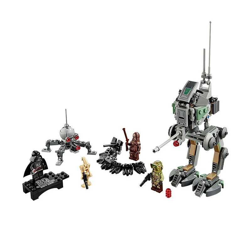 

2020 New At-st At-ap Clone Scout Walker Buiding Block Brick Star Wars Diy Toy Fit 75261 Lepinings Kid Gift Birthday