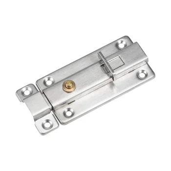 価格 Uxcell Uxcell 高品質 1-2 個スライドラッチドアロック、 3 インチ/4 インチステンレス鋼起毛春ロードされたスイッチ