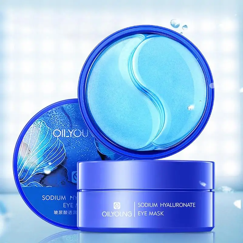

60pcs Anti Wrinkle Eye Patches Mask Crystal Collagen Under the Eyes Sleep Mask Remove Dark Circles Hydrogel Patch