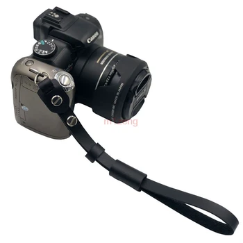 

Genuine leather Camera/mirrorless hand strap/grip Lanyard For canon eosm nikon fuji xt1 xt10 xm1 xa2 sony A6500 A5100 A7R