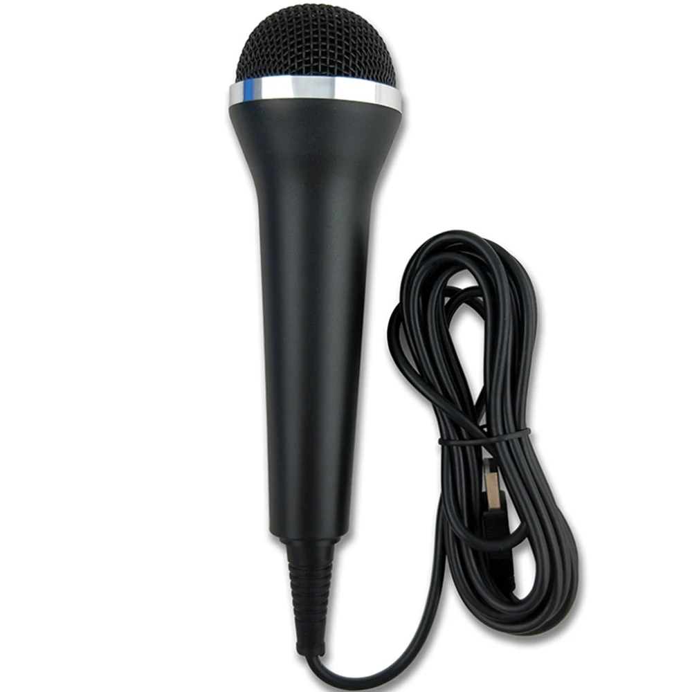 

10pcs/lot 3M Length High Performance USB Wired Microphone Karaoke Mic for Nintend Switch PS4 XBOX360 PC