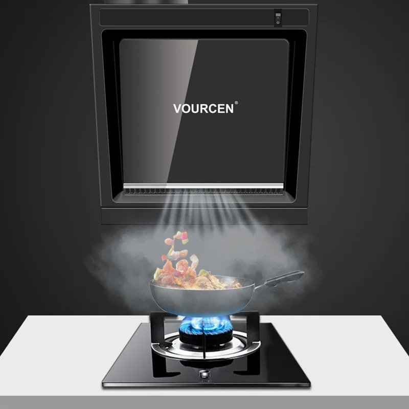 Range hood side suction household simple kitchen small large suction single stove mini range hood exhaust fan