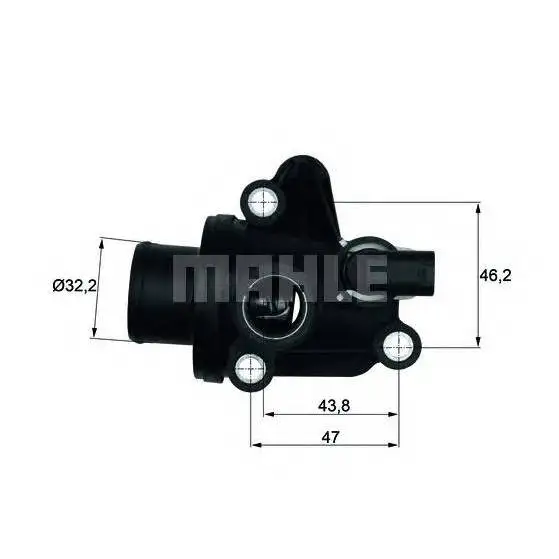 Термостат MB W168/VANEO 1.4 2.0 97 05 MAHLE KNECHT TI1287|Диски колёсные| |