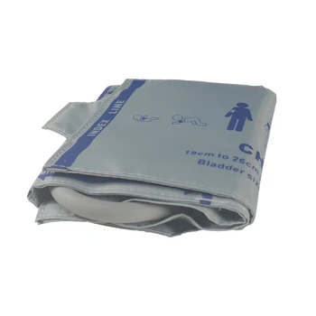 

Reusable Noninvasive Blood Pressure Cuff NIBP Cuff Child Size Medical Grade Single Hose Gray Color Patient Monitor Cuff