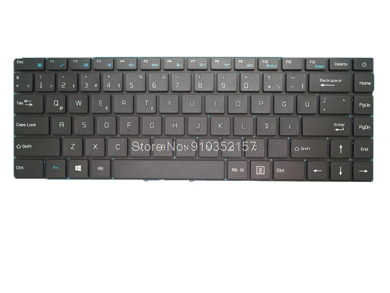 Laptop BR TR Layout Keyboard For Positivo Motion C41 C41TCI C41TC C4500C Brazil BR Turkey TR Latin America LA NO Frame