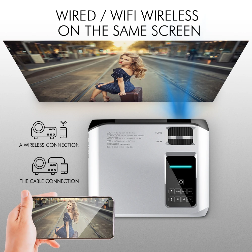 Most Buy MVXf1 E500S mini projecteur Full HD 1080P projecteur WIFI connect téléphone 1280x800P résolution Beamer 6000lumens 4K Proyector Home cinéma Most Buy MVXf1 E500S mini projecteur Full HD 1080P projecteur WIFI connect téléphone 1280x800P résolution Beamer 6000lumens 4K Proyector Home cinéma
