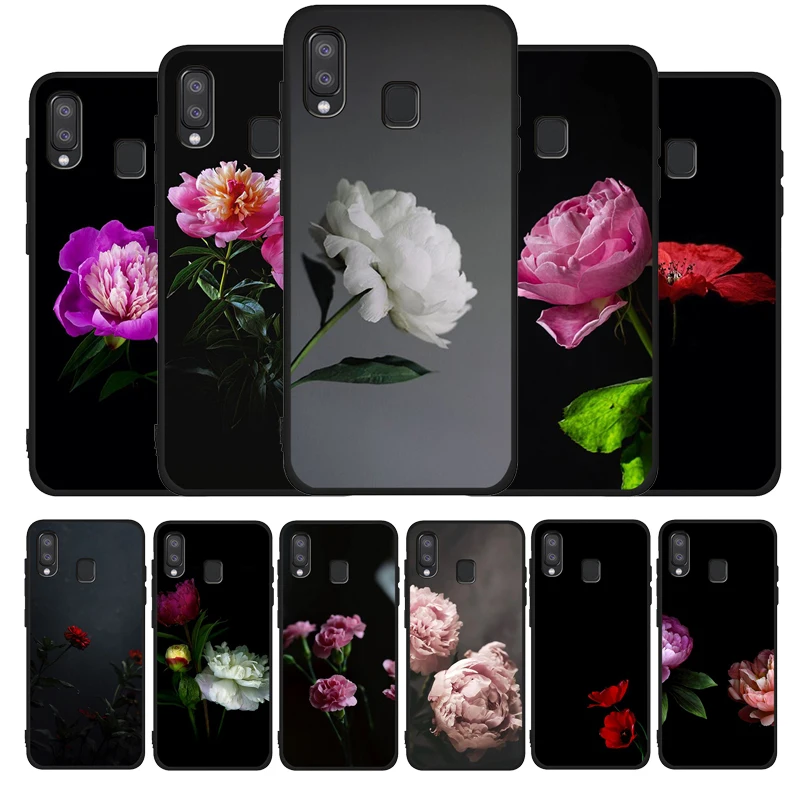 Мягкий черный чехол для Samsung A10 A30 A40 A50 A70 M10 M20 M30S M40 A01 A21 A31 A51 A71 A20E | Мобильные