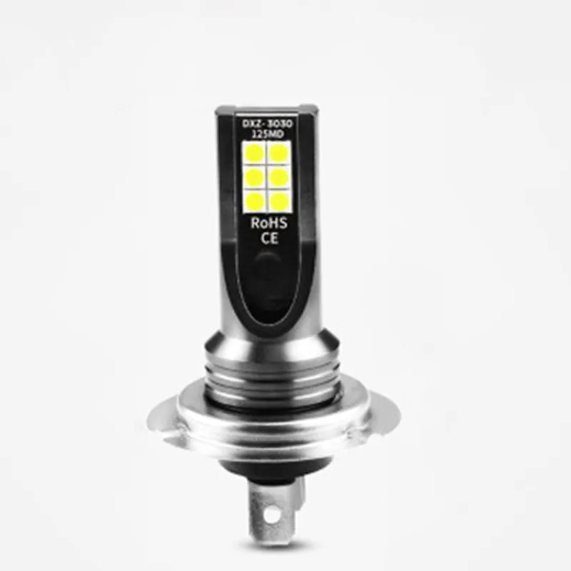  DDAI led Fog lamp white Super bright light 60w H7 3030 12 led DC12-24V Automobile anti fog lamp Run - 4000523840656
