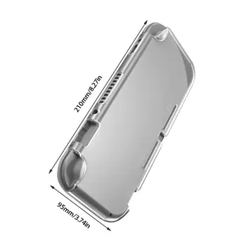

Clear Soft TPU Silicone Case Protective Cover Shell for Switch Lite Game Console 85WD