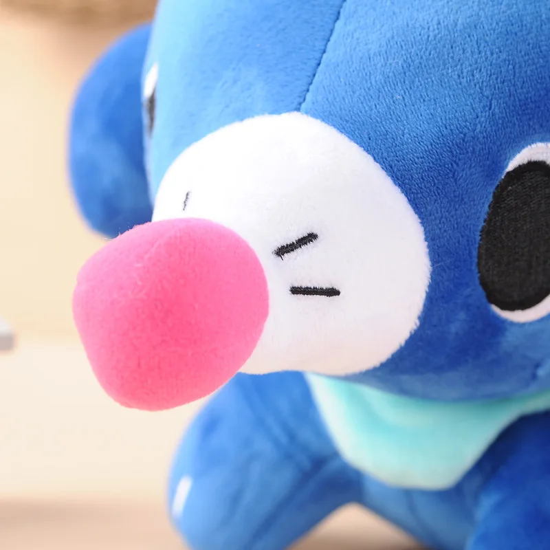 25 см Popplio pkm маленькая фигурка плюшевые игрушки синие для детей подарок на день