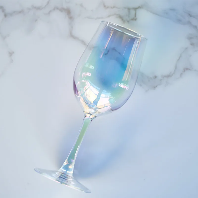 glass bordeaux cup Мечта Градиент Радуга Кубок Хрустальное стекло шампанского стекла 2019ing - Цвет: glass bordeaux cup