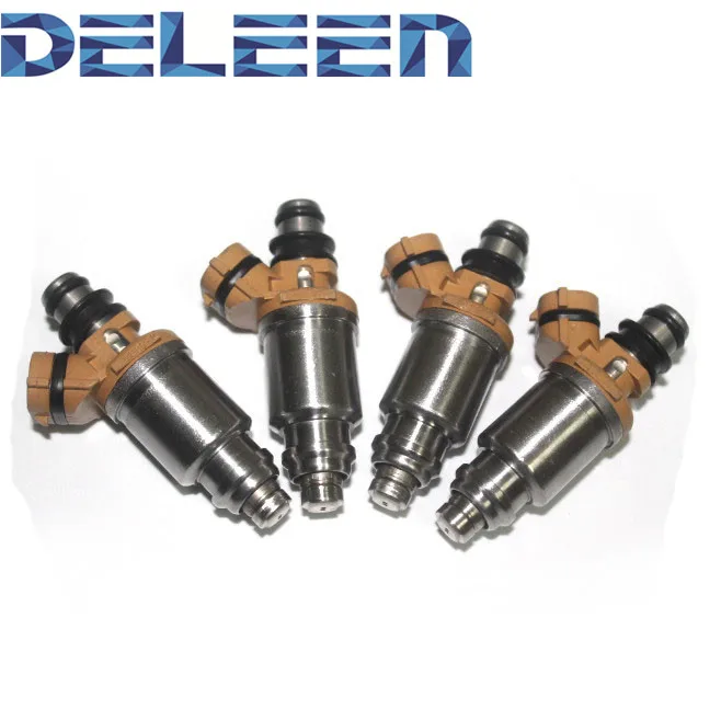 Deleen 4pcs 2325035040 New Fuel Injector For 8895 T Oyota 4runner