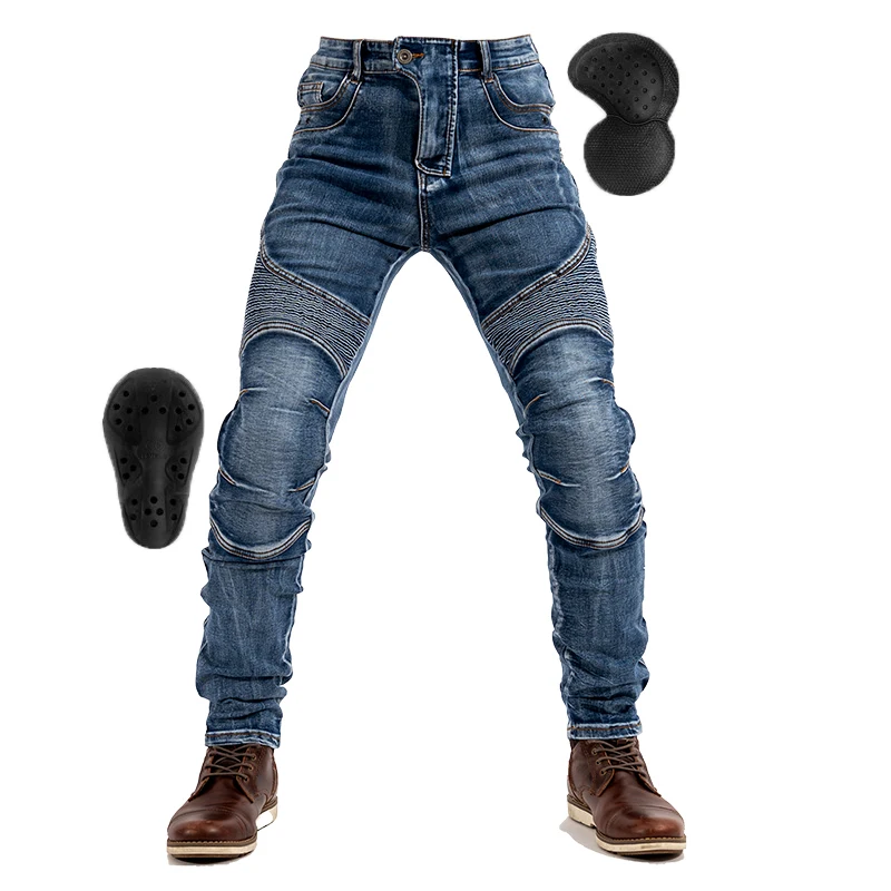 Motorcycle Riding Jeans Moto Biker Plus 