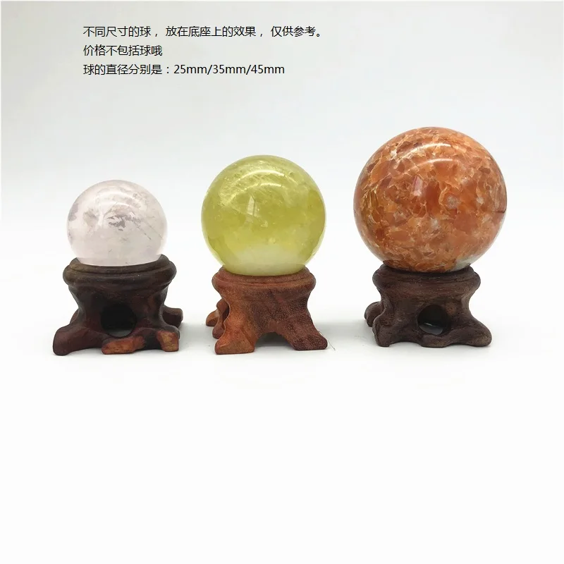 10PCS Wooden Stand Display 20-50mm Sphere Crystal Ball Eggs Minerals Polished 10PCS Wooden Stand Display 20-50mm Sphere Crystal Ball Eggs Minerals Polished