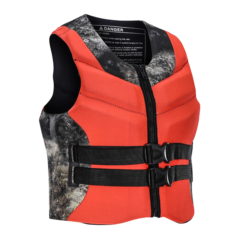 Adult life vests neoprene men and women water sports buoyancy suits