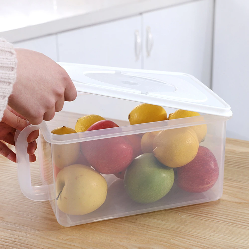 Kitchen Food Storage Box Storage Tank Airtight Storage Container with Lids Sealed Cans for Fruits Coarse Cereals Grains Snacks