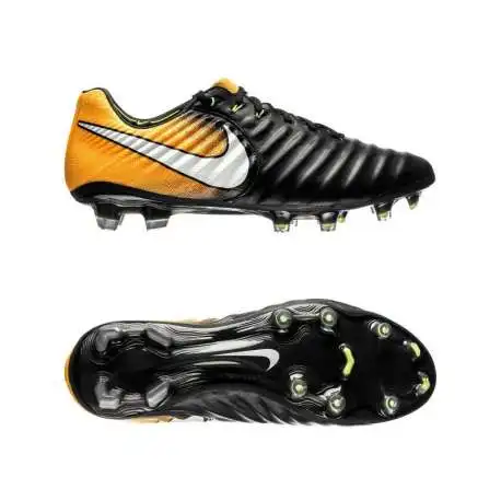 Superficie lunar torre estudiante universitario Bota Nike Tiempo Legend Vii Fg Negra amarilla|Calzado de fútbol| -  AliExpress